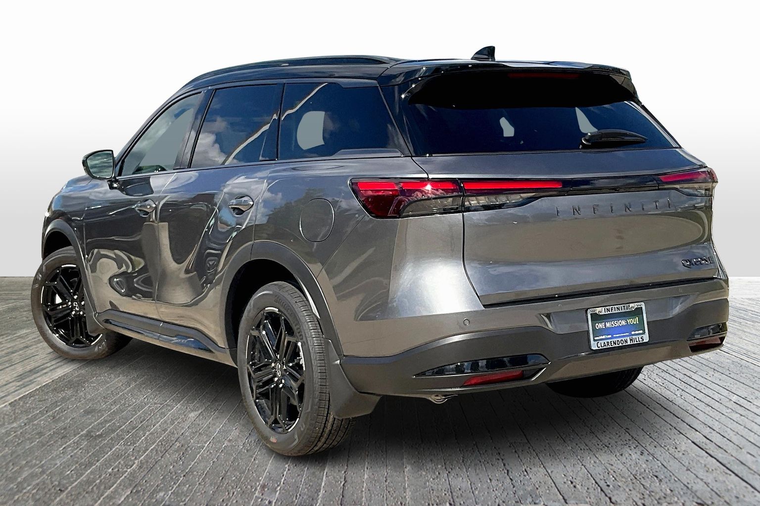 New Graphite Shadow/Black Obsidian 2026 INFINITI QX60 SPORT for